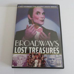 BROADWAY'S LOST TREASURES - DVD, EUC